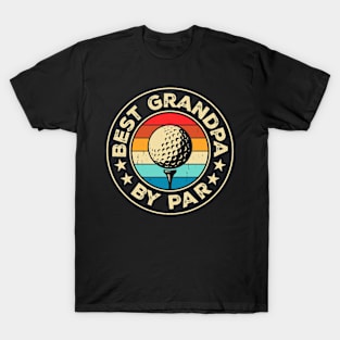 Best Grandpa By Par T Shirt For Men T-Shirt T-Shirt